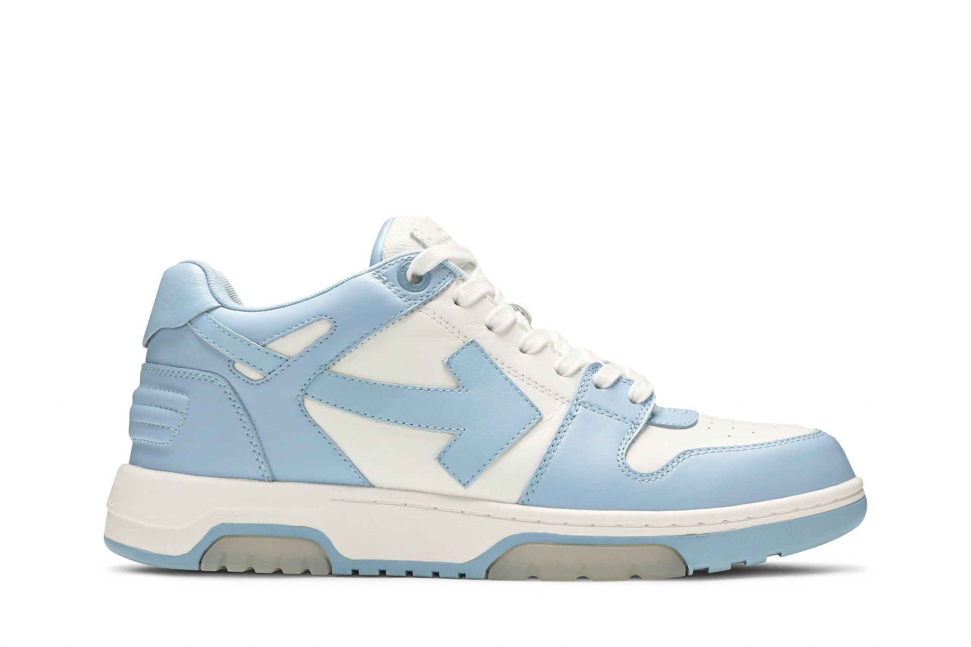 Light blue off shop white