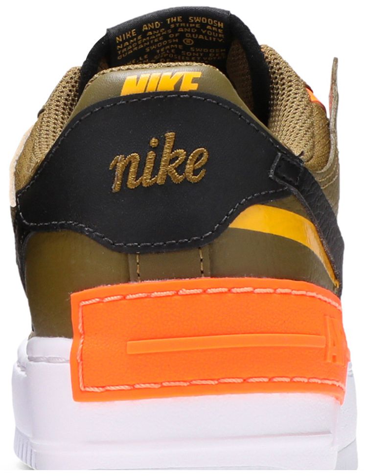 Nike Wmns Air Force 1 Shadow Olive Flak