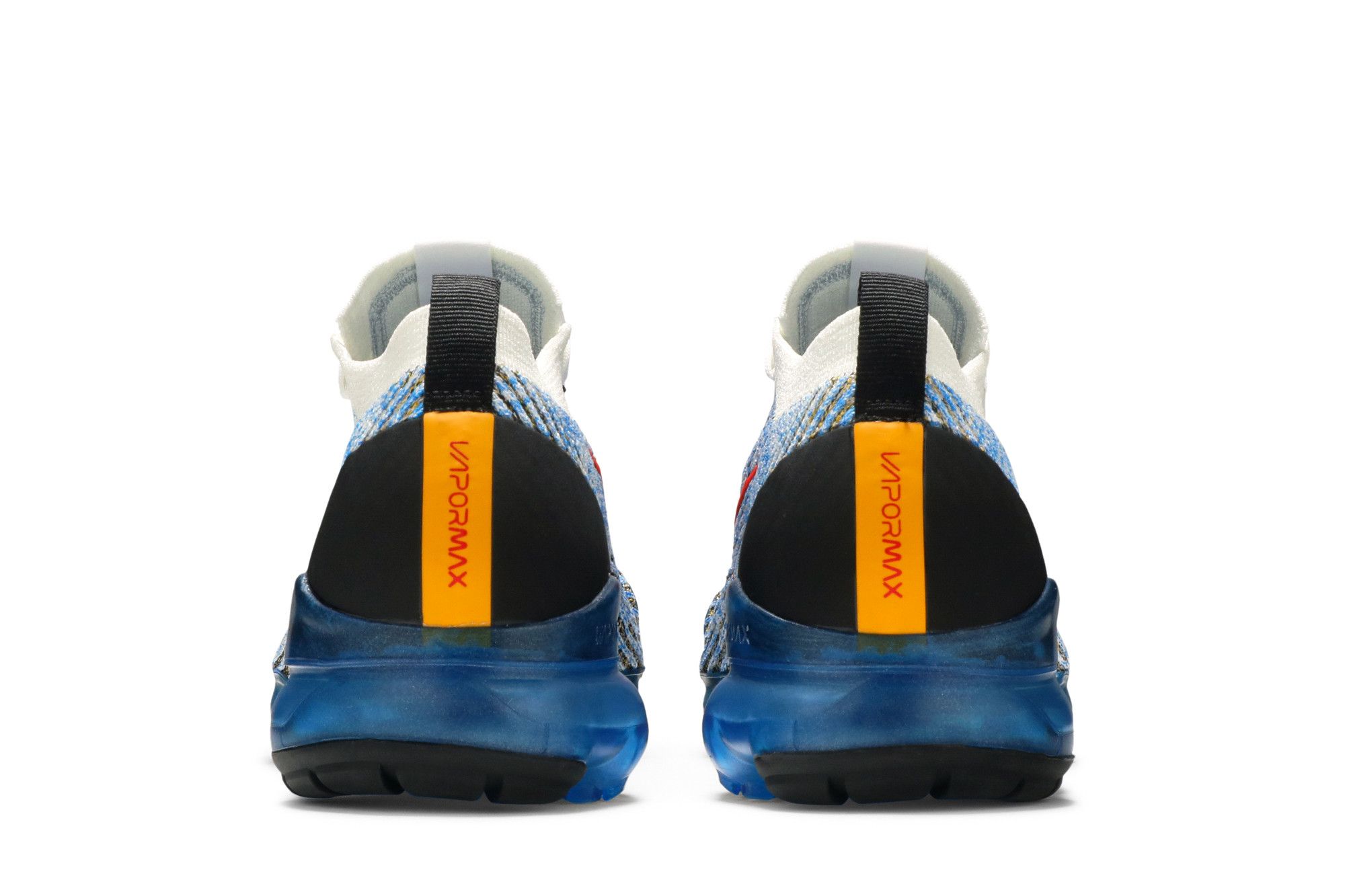 nike vapormax yellow and blue