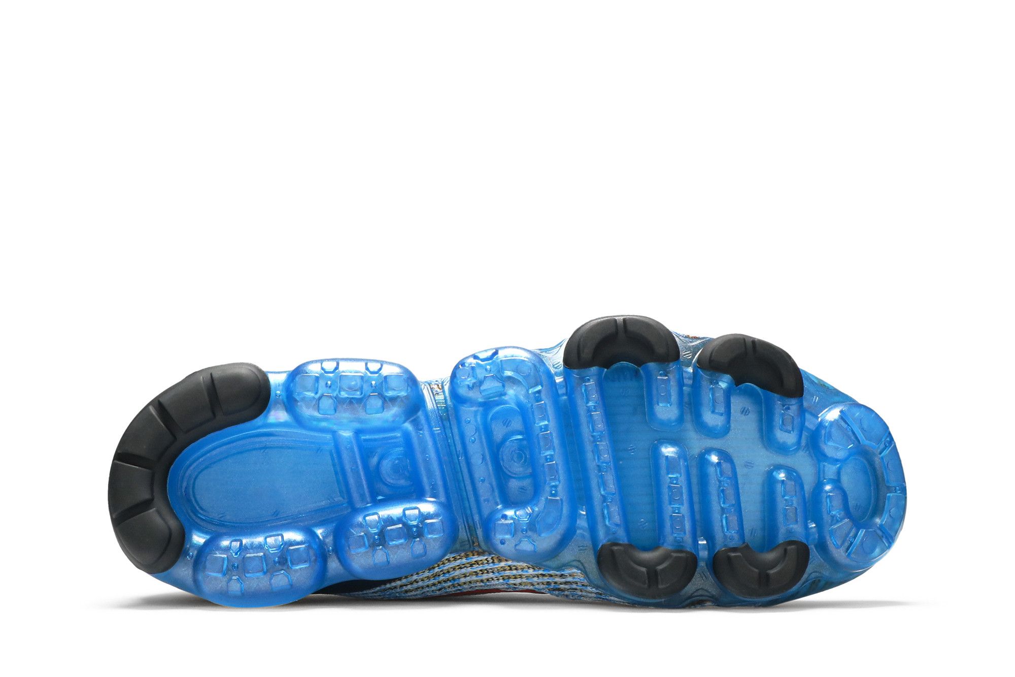 nike vapormax blue and gold