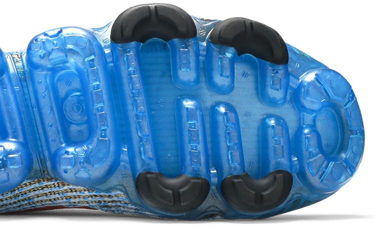 Nike Air VaporMax Flyknit 3 Photo Blue Gold