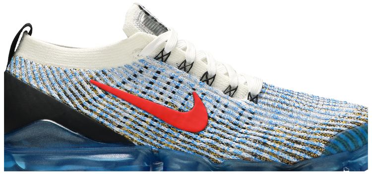 Nike Air VaporMax Flyknit 3 Photo Blue Gold