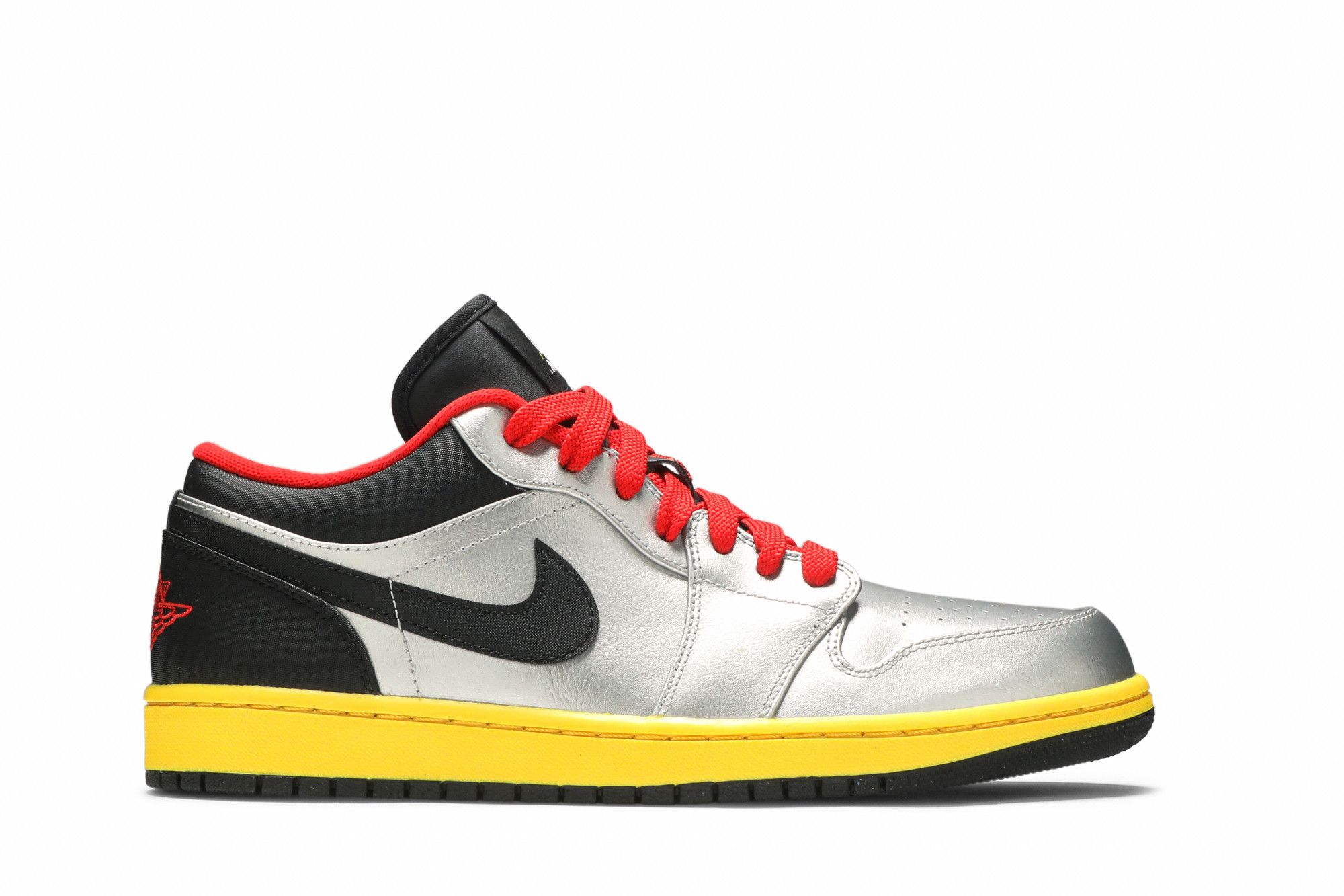 Black red and cheap yellow jordan 1