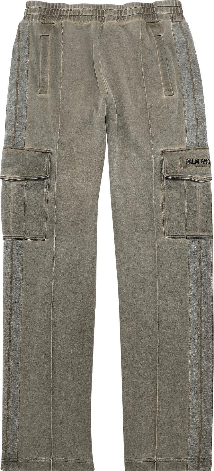 Palm Angels GD Cargo Track Pants 'Brown/Black'