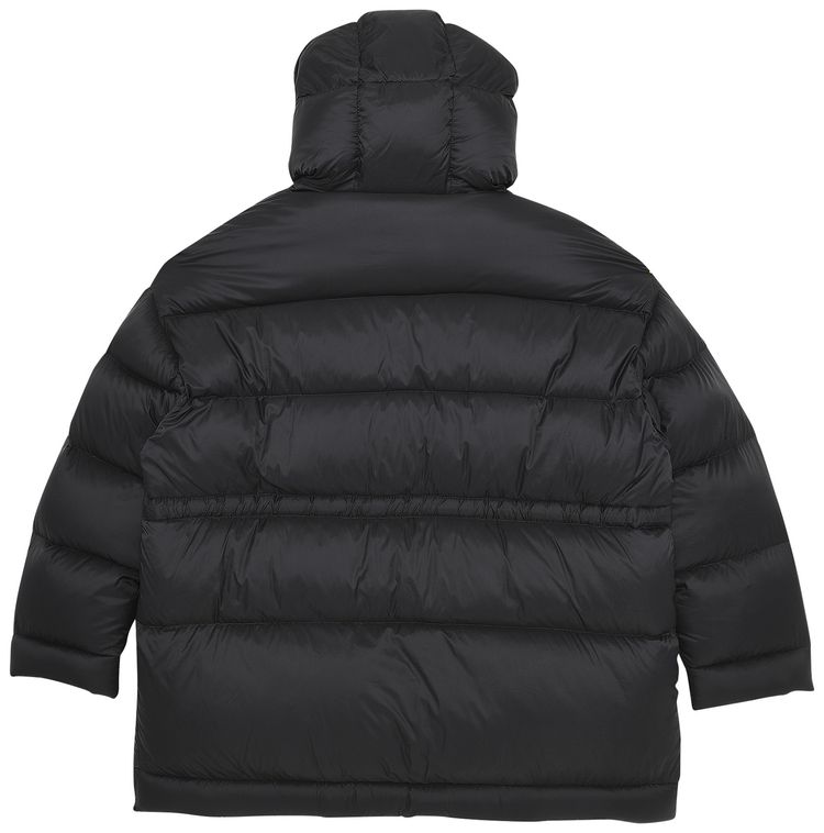 Off White Belted Puffer BlackWhite