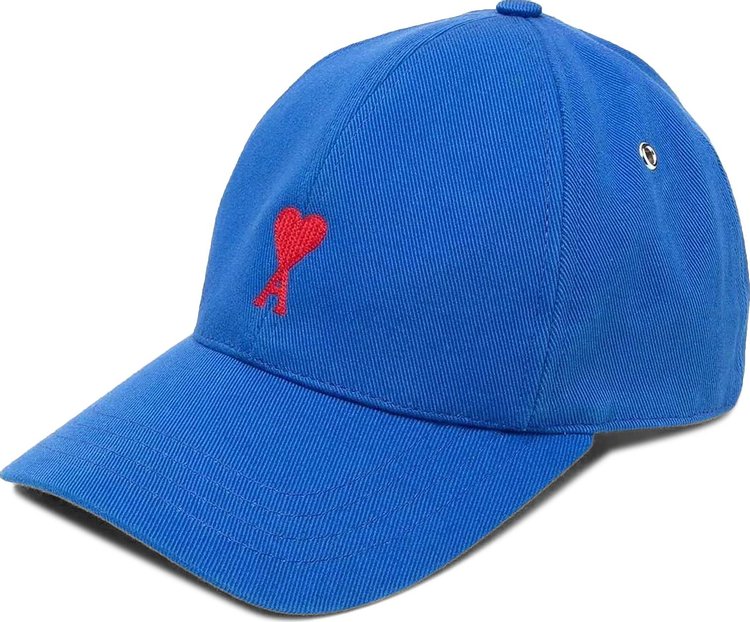 Ami Embroidered Baseball Cap 'Blue'