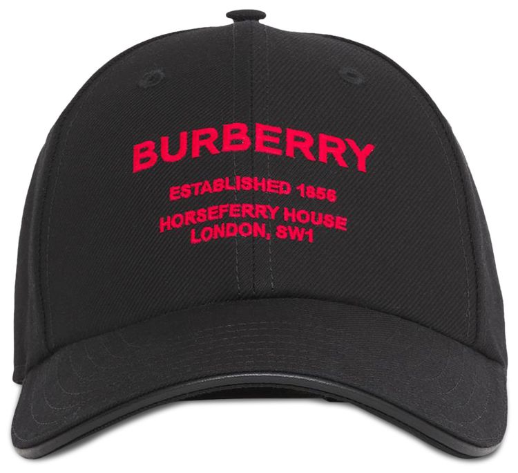 Burberry Baseball Cap Black