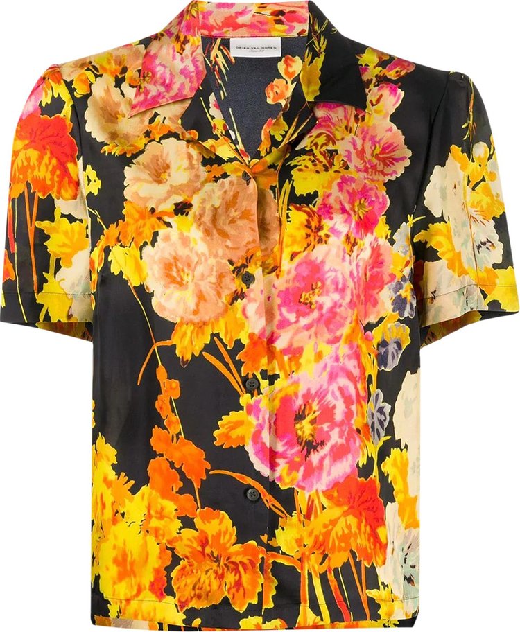 Dries Van Noten Floral Buttondown Shirt 'Multicolor'