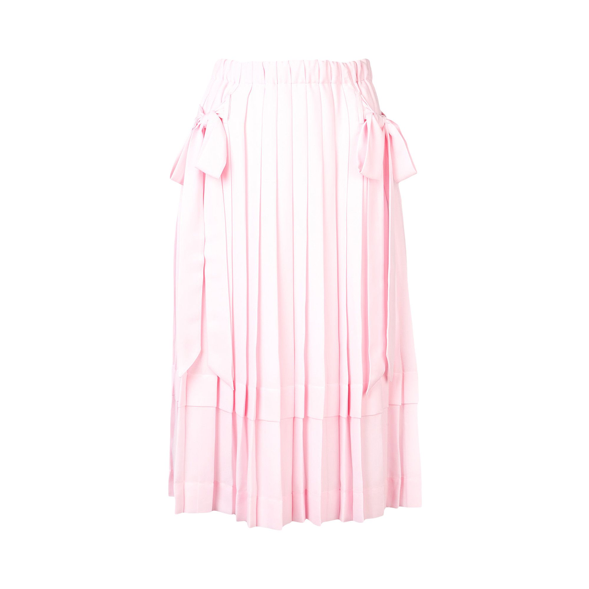 Buy Simone Rocha Pleated Skirt With Bows 'Pink' - 3392 0248 PINK