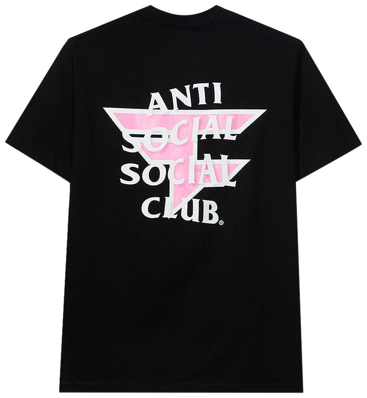 Anti Social Social Club x Faze Clan Tee Black