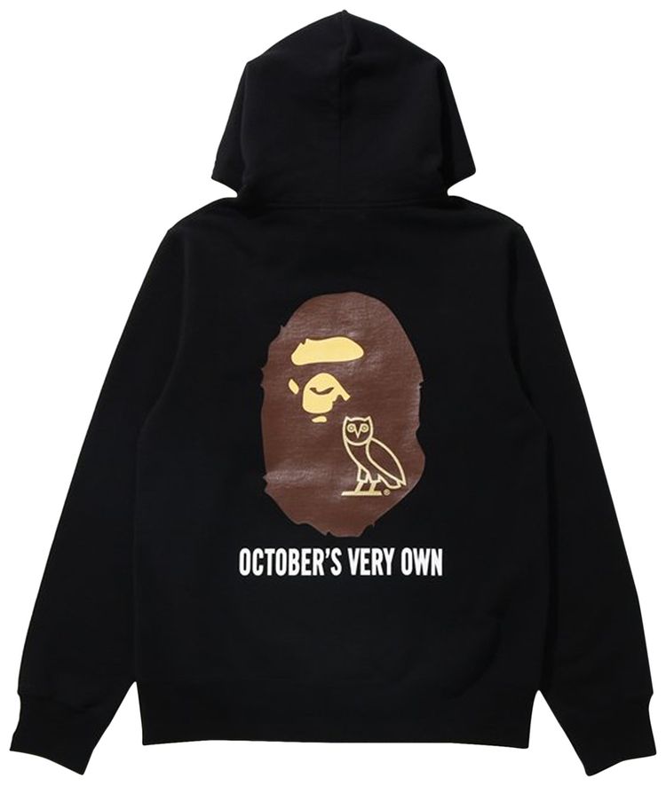 BAPE x OVO Pullover Hoodie Black