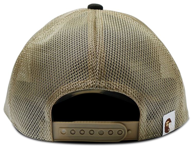 BAPE x OVO 1st Camo Mesh Cap Yellow
