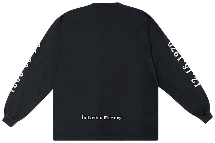 Balenciaga x Yeezy DMX Tribute Long Sleeve Black