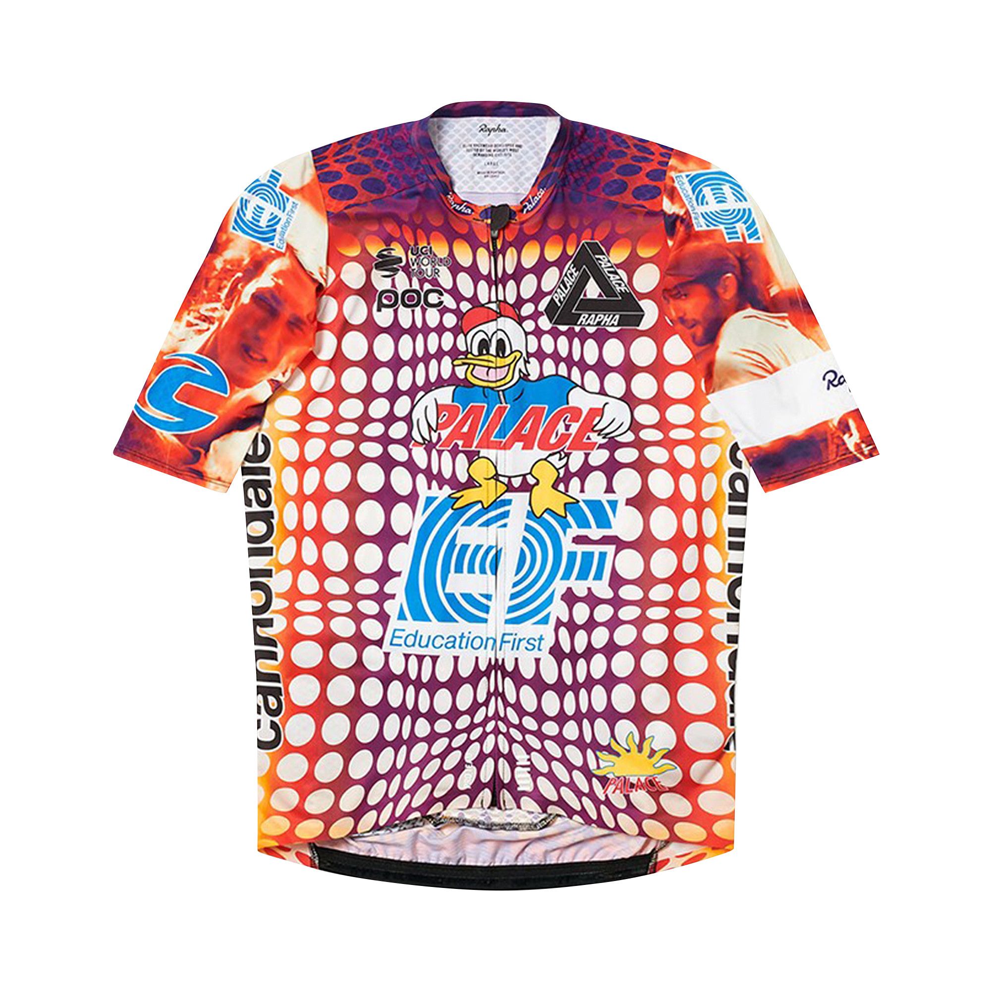 Buy Palace x Rapha On Bike Pro Team Aero Jersey 'Multi' - 0789