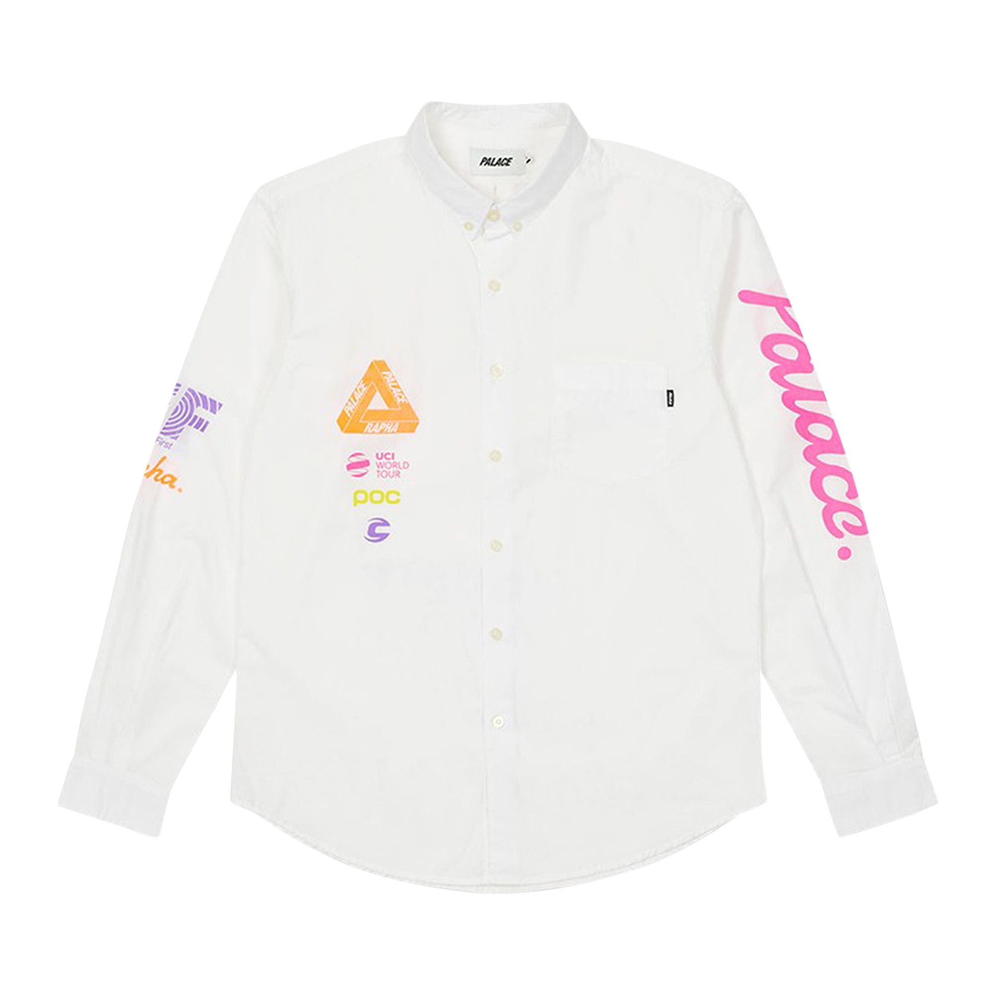 Buy Palace x Rapha Off Bike Boojie Shirt White 0789