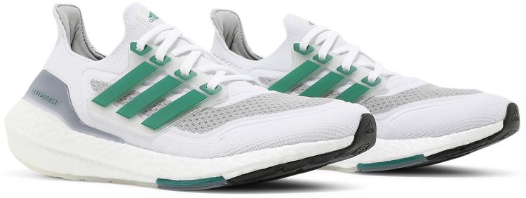 Adidas UltraBoost 21 White Sub Green