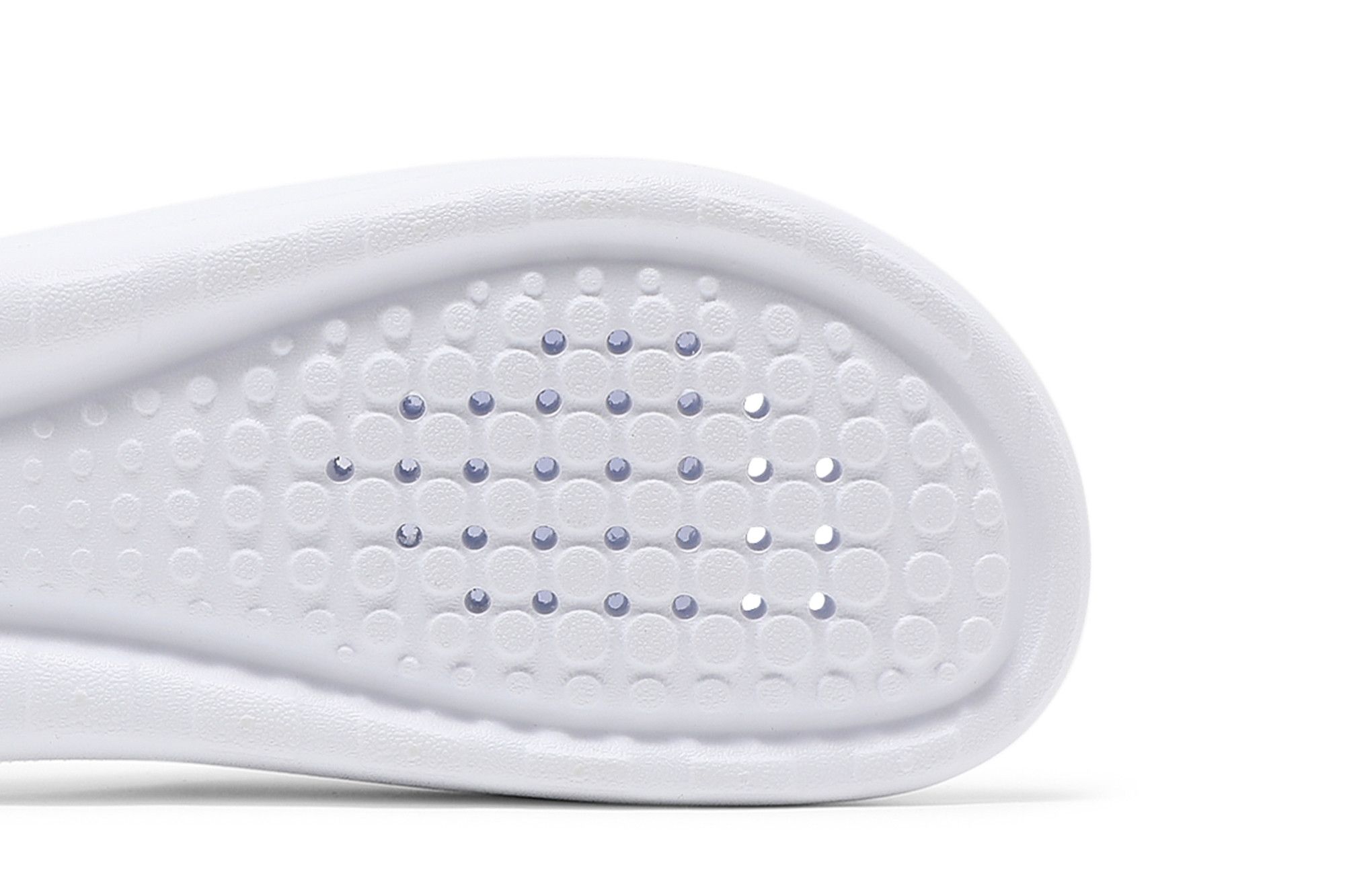 Buy Victori One Slide 'Polka Swoosh - White' - CZ5478 100 | GOAT