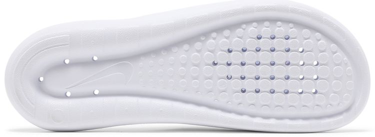 Nike Victori One Slide Polka Swoosh   White