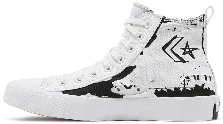 Converse UNT1TL3D Script Print   White