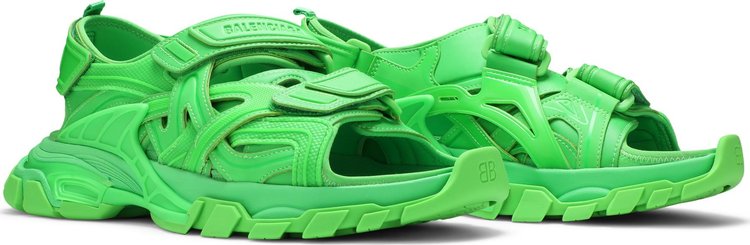 Balenciaga Track Sandal Fluo Green