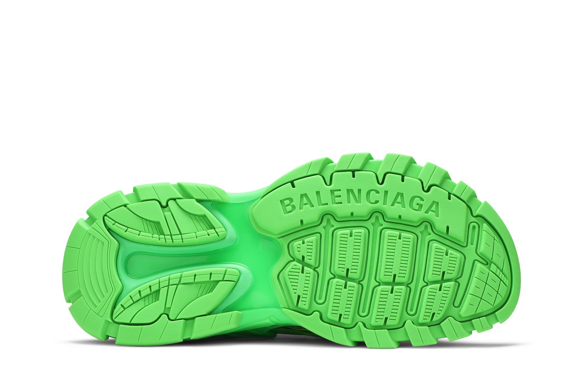 Size 11.0 Balenciaga Track Sandal Fluo Green