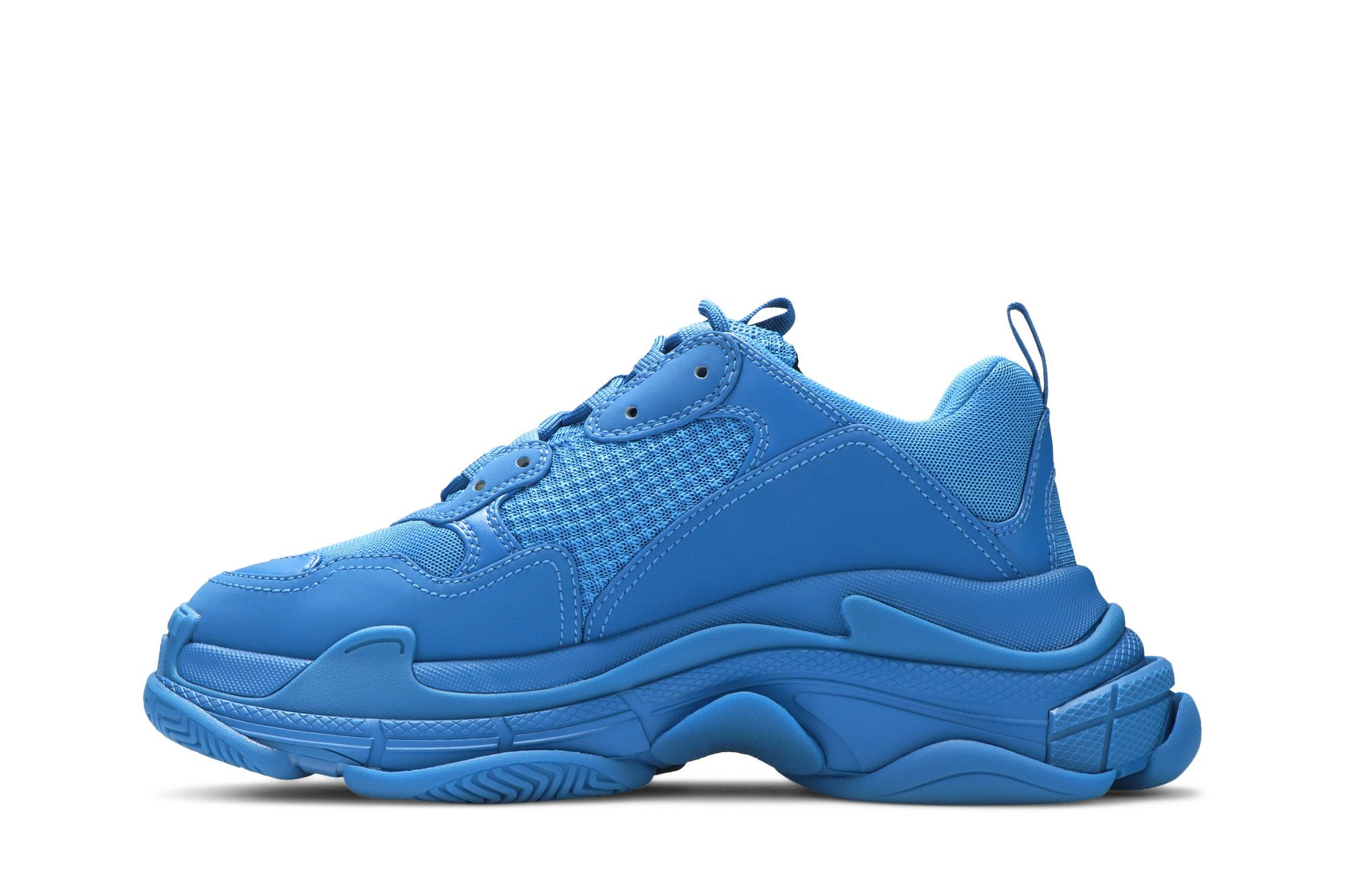 Size 13.0 Balenciaga Triple S Sneaker Blue
