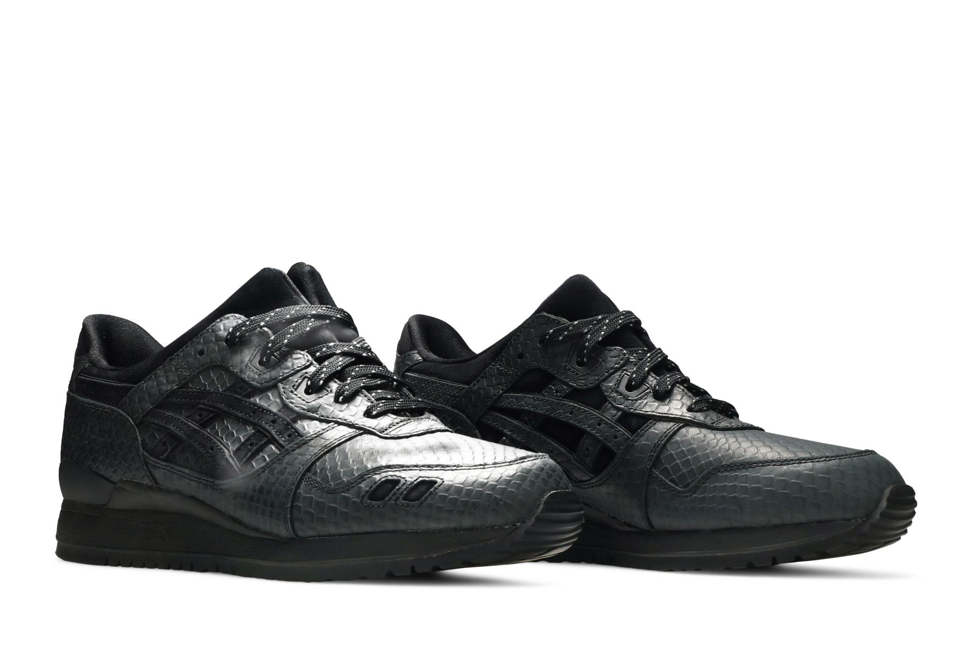 Size 4.5 Gel Lyte 3 Black Mamba