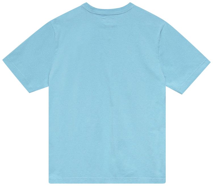 Stussy Stock Logo Short Sleeve Crew Blue