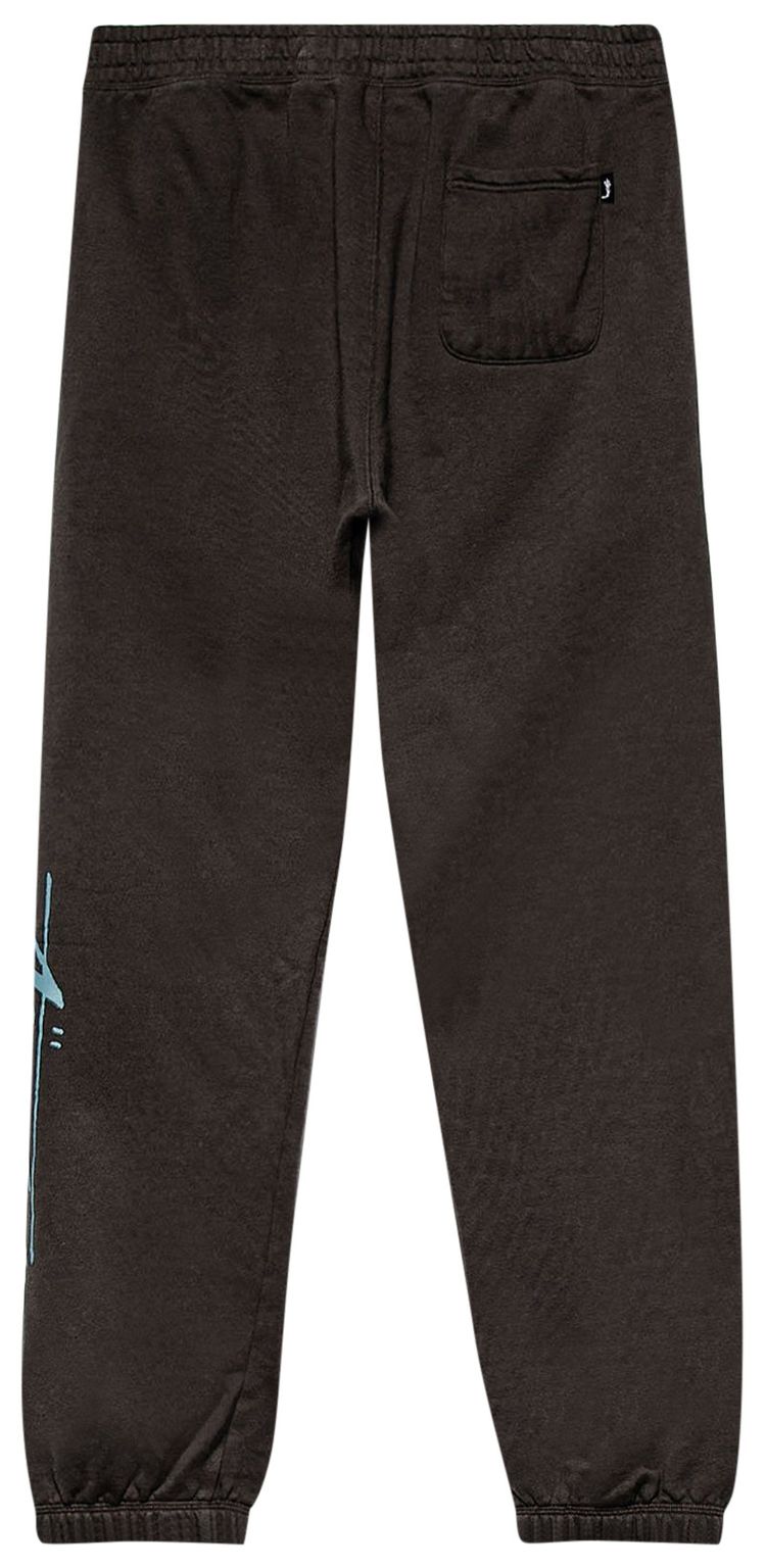 Stussy Smooth Stock Printed Pant Black