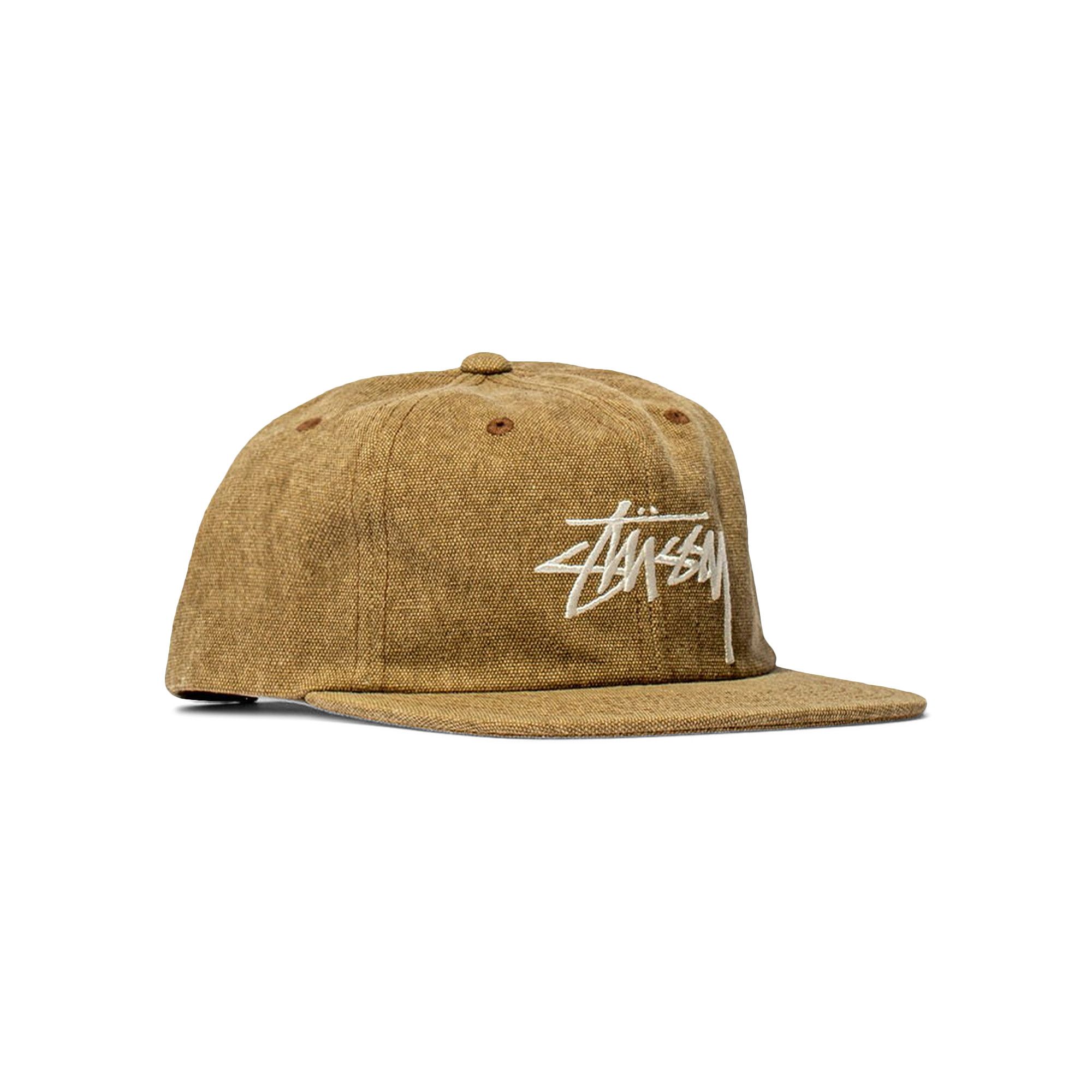 Stussy Beach Canvas Cap 'Brown' | GOAT