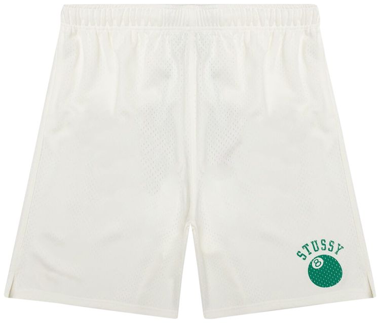 Stussy 8 Ball Mesh Short Natural