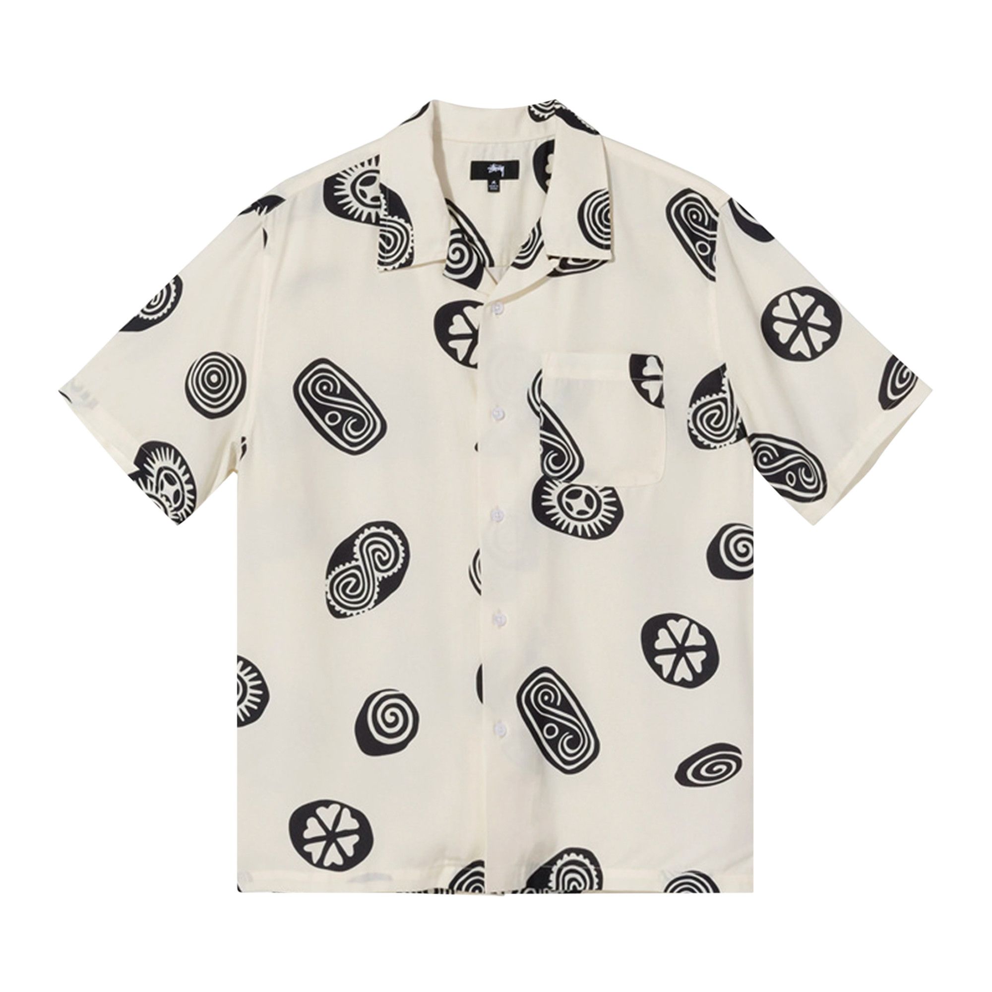 Off white pattern shirt top