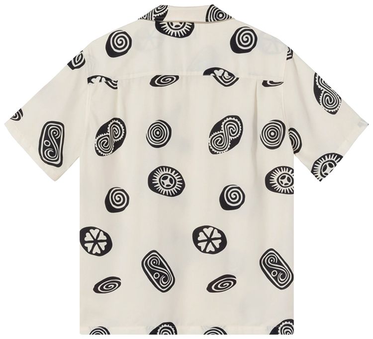 Stussy Icon Pattern Shirt Off White