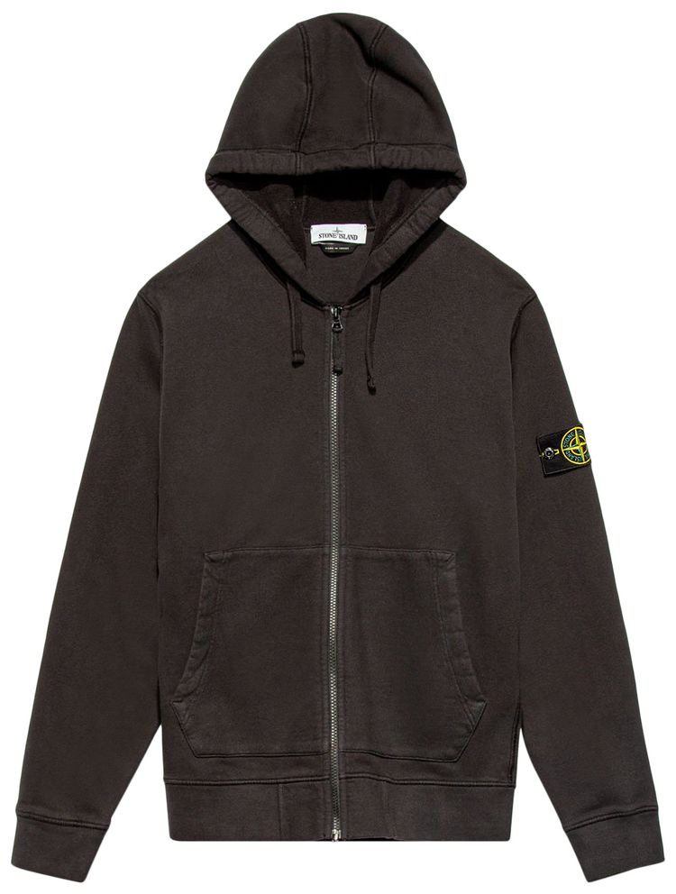 Stone Island Badge Logo Crewneck Black