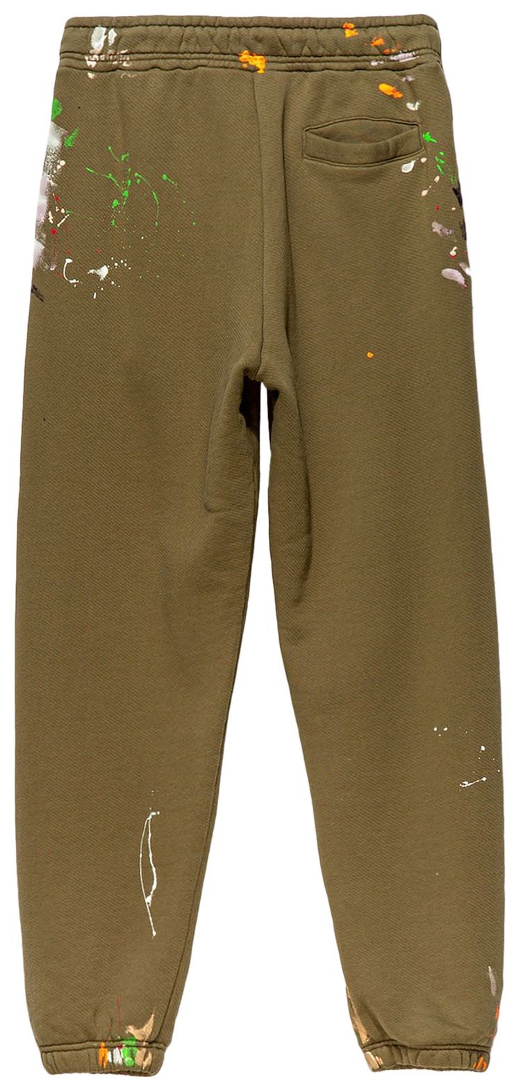 Palm Angels PxP Painted Sweatpants Military Yellow