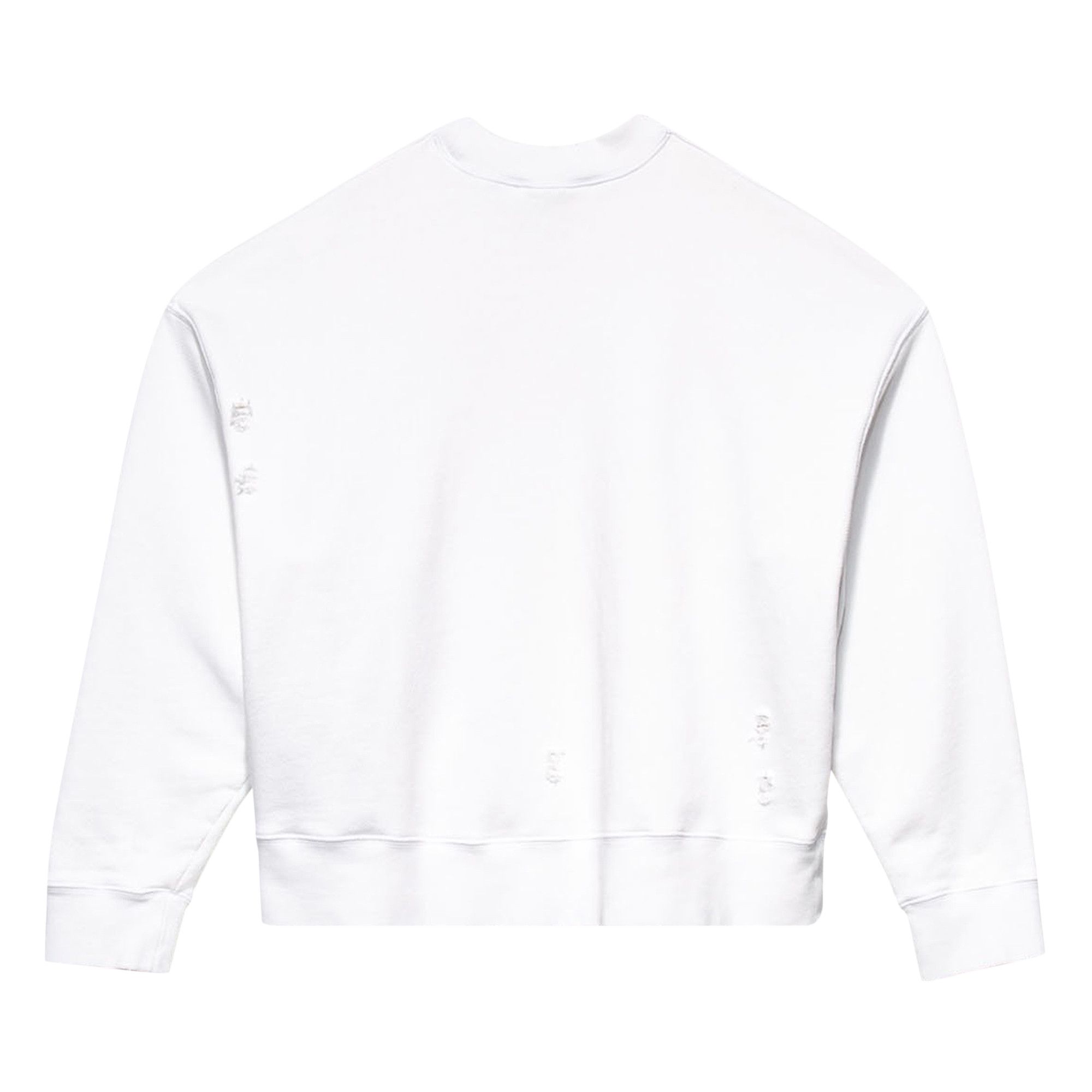 Buy Palm Angels Miami Logo Crew 'White' - PMBA026S21FLE0050184 | GOAT