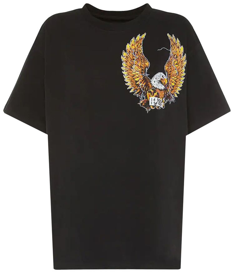 MM6 Maison Margiela Eagle T Shirt Black