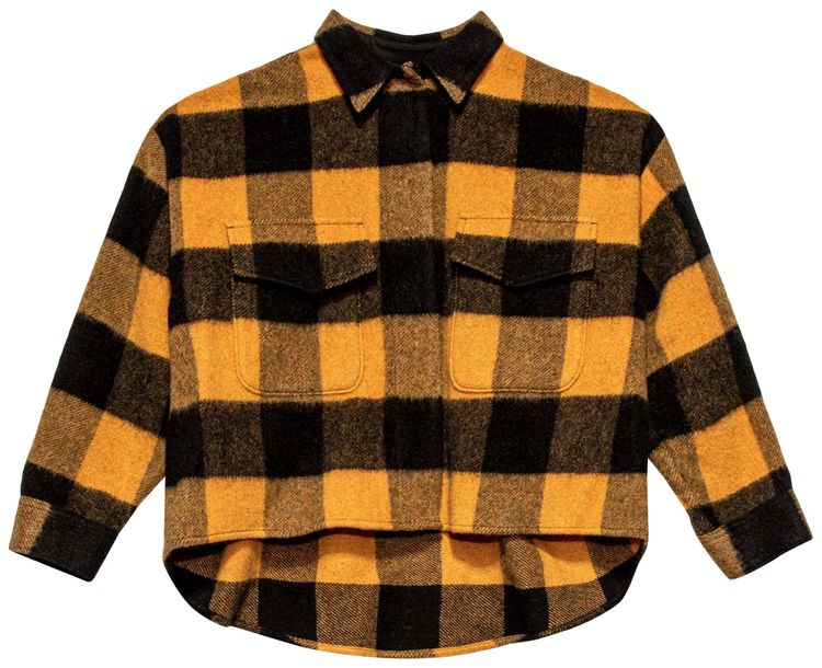 MM6 Maison Margiela Sportsjacket BlackOrange Check