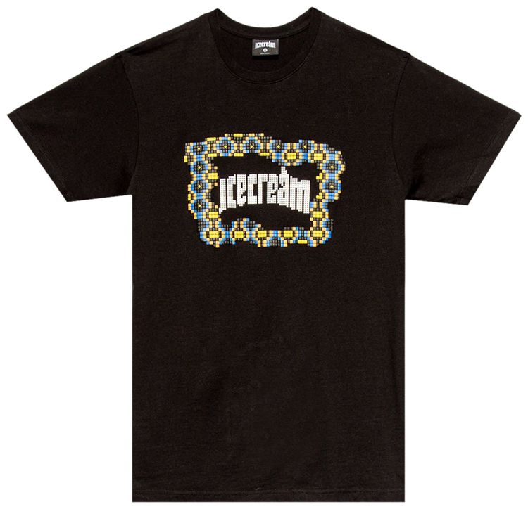 Icecream Flag Tee Black