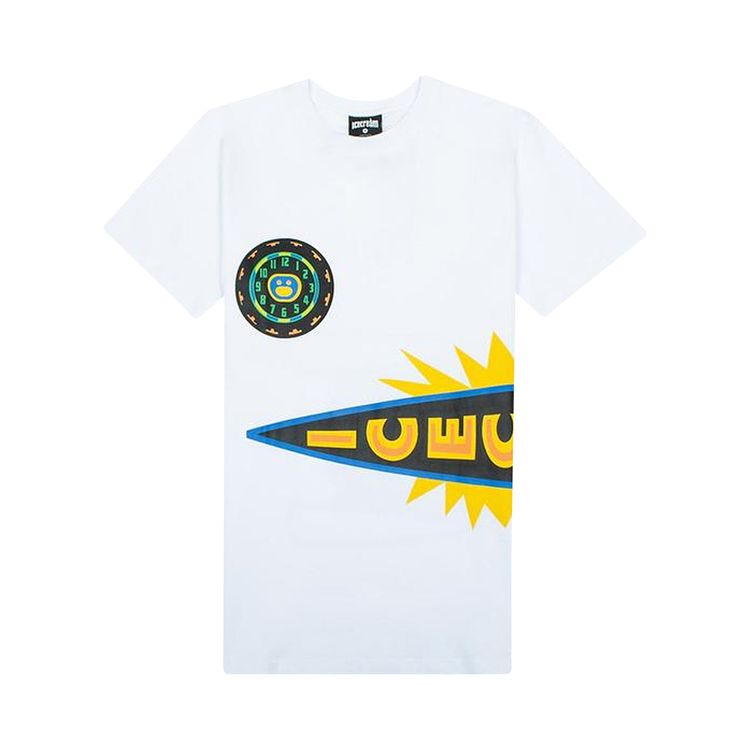 Icecream Tick Tock Tee White