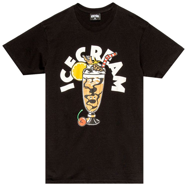 Icecream Shake Tee Black