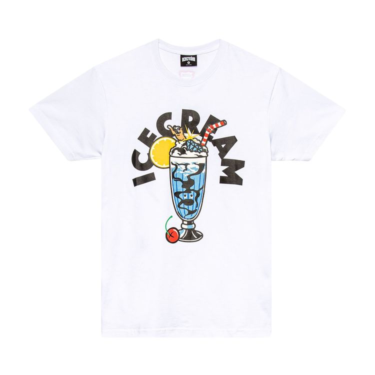 Icecream Shake Tee White