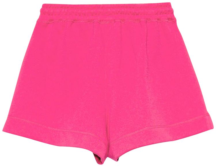 GANNI Software Shorts Shocking Pink
