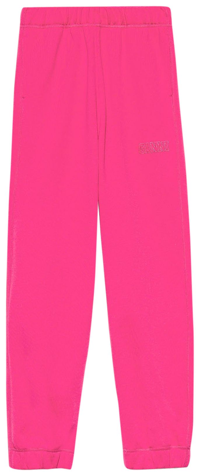 GANNI Software Sweatpants Shocking Pink