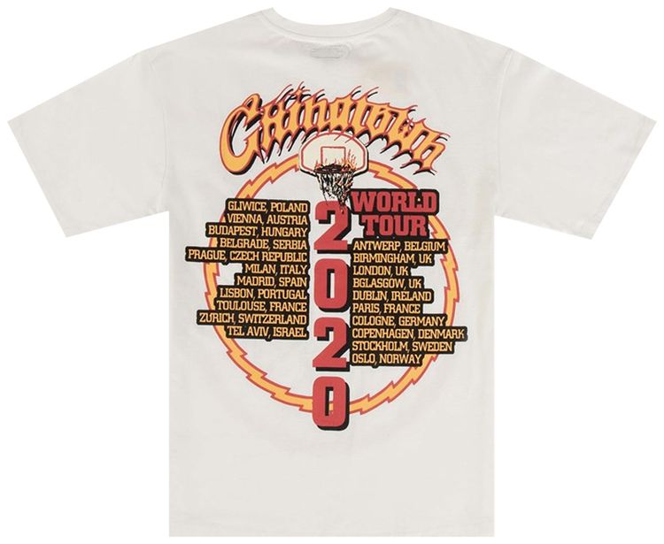Chinatown Market Skelly World Tour Tee Cream