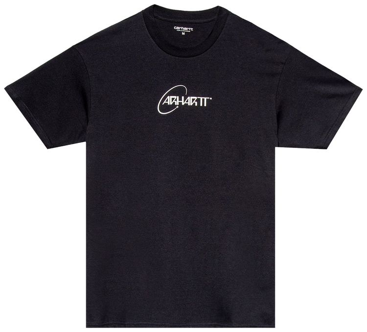 Carhartt WIP Short Sleeve Orbit T Shirt Dark NavyWhite