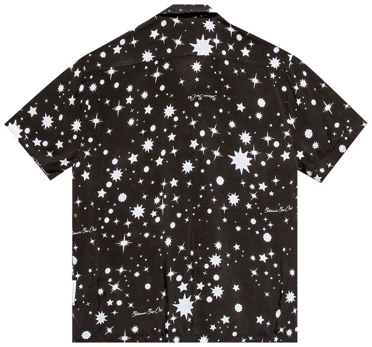 Billionaire Boys Club Galatica Short Sleeve Woven Black