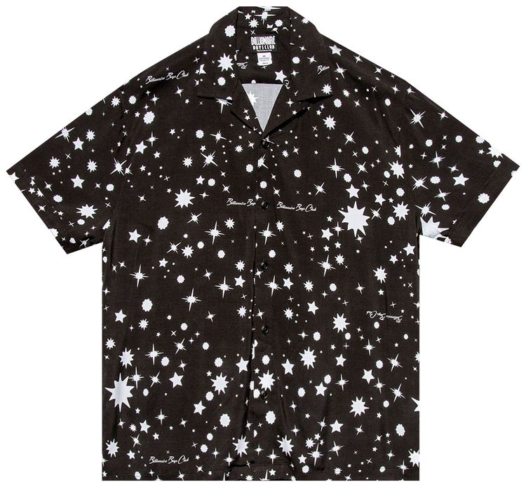 Billionaire Boys Club Galatica Short Sleeve Woven Black