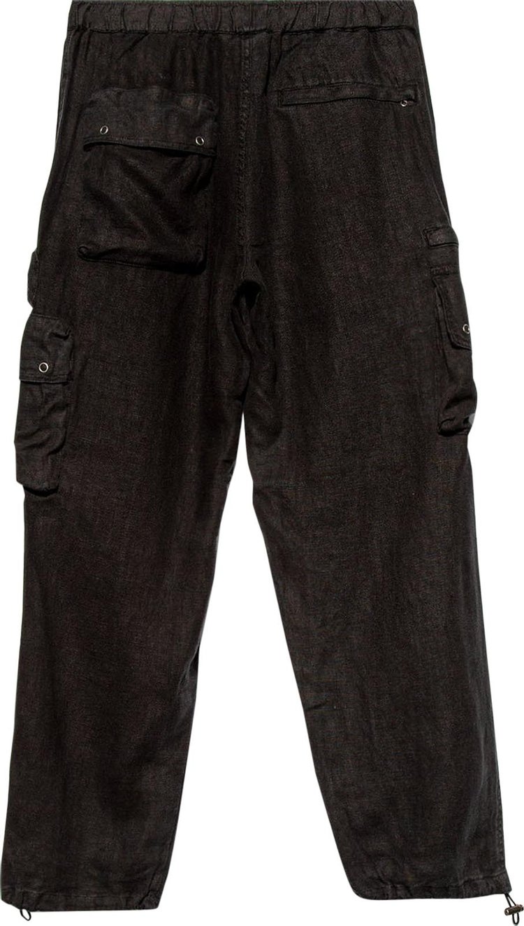 Stussy Linen Utility Pant Black