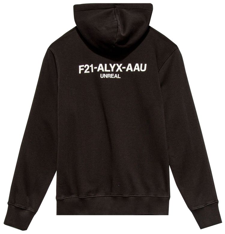 1017 ALYX 9SM Collection Logo Hooded Sweatshirt Black